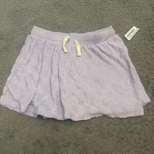 Old Navy Lavender Checkered Skort